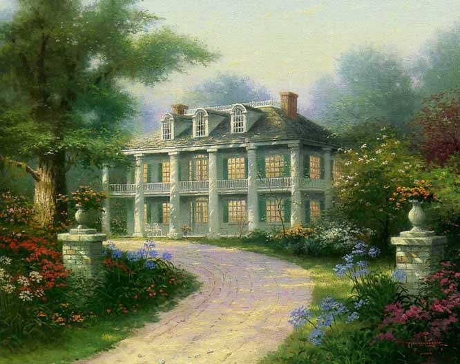 Thomas Kinkade Homestead House